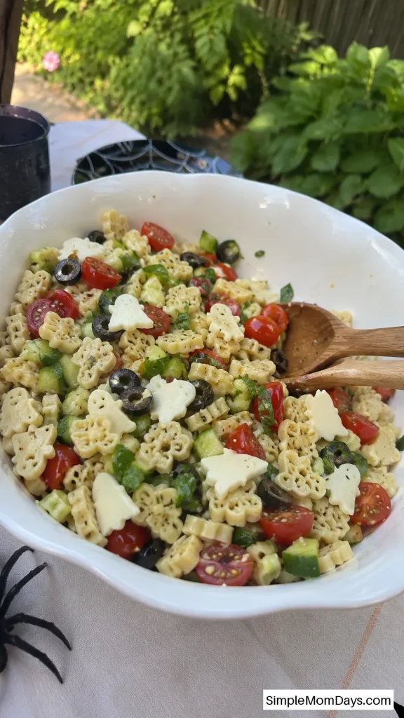 Ghost Pasta Salad
