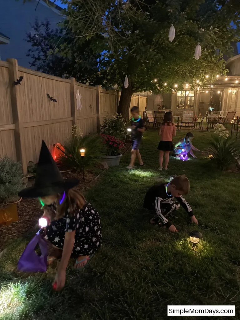 Glow-in-the-Dark Candy Hunt