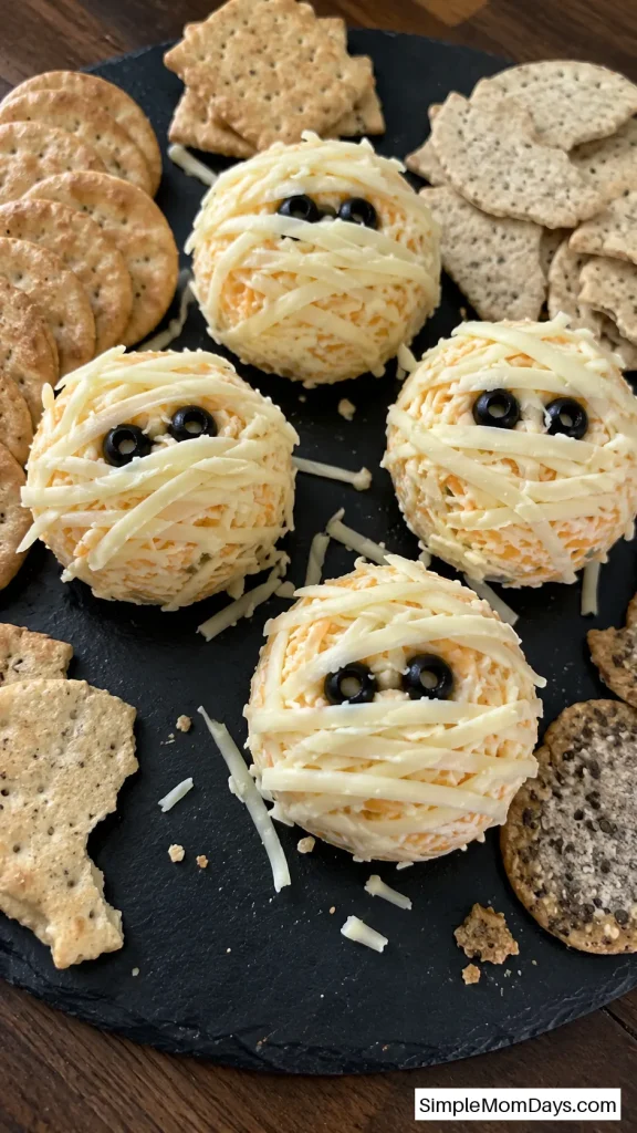Mummy Cheese Balls