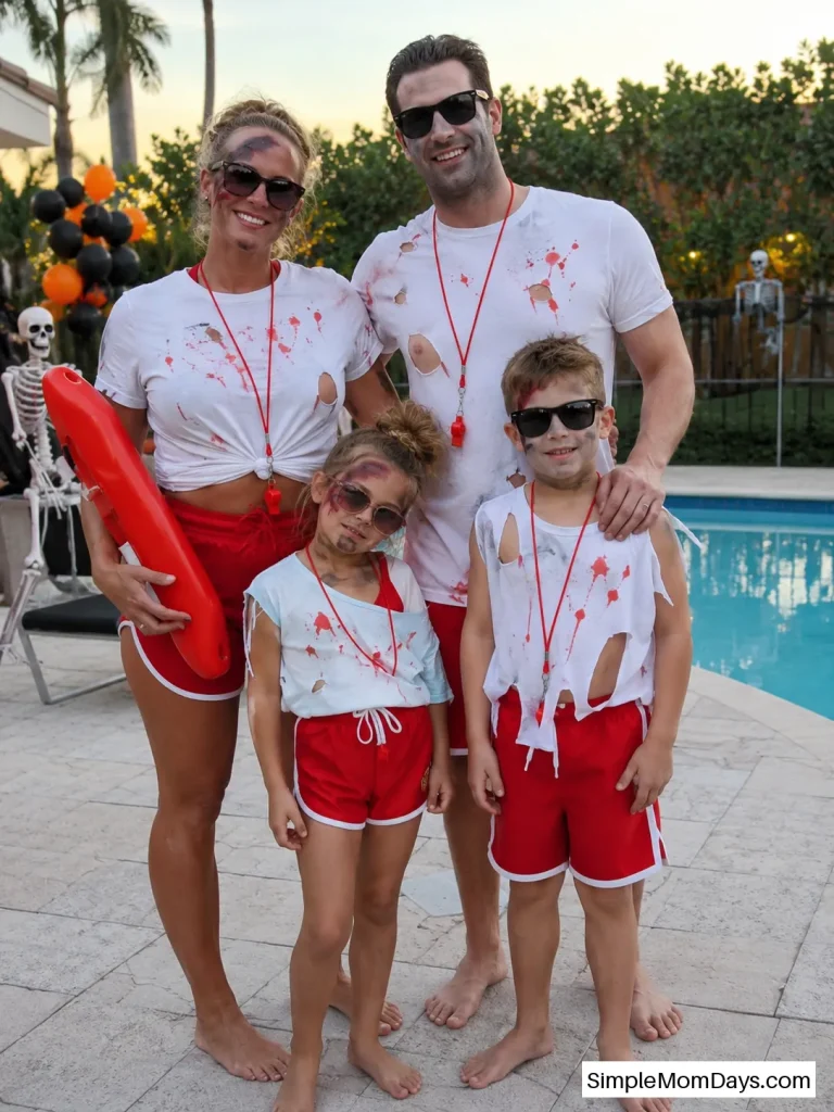 Undead Lifeguard Costume Theme