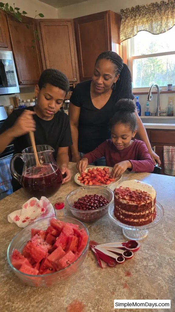 Cook Red Foods Together