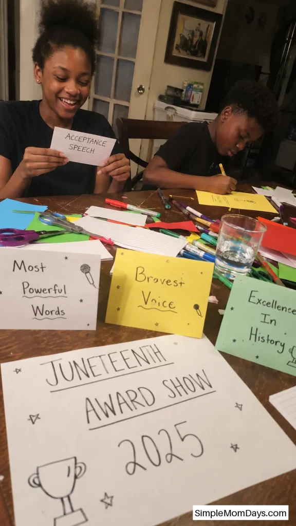 Design an Award Show on Paper