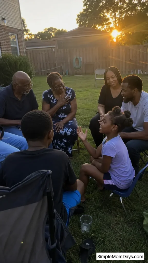 Do a Gratitude Circle at Sunset