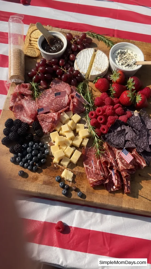 Put Together a Patriotic Charcuterie Board