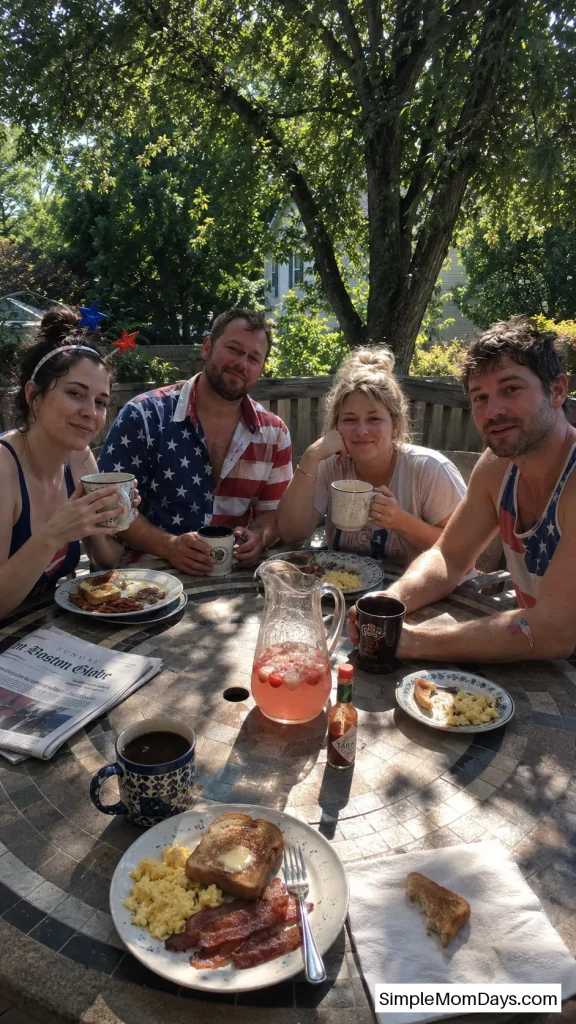 Set Up a Morning-After Brunch the Next Day