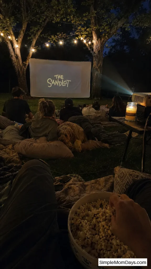 Set Up an Outdoor Movie Screening After Fireworks