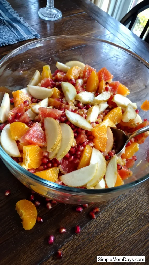 Winter Citrus Fruit Salad