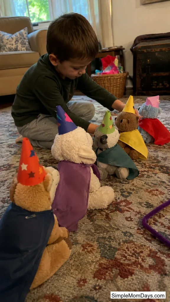 A Costume Parade for Stuffed Animals