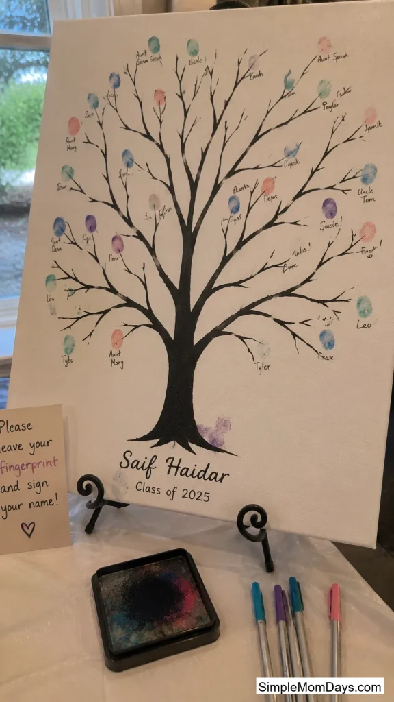 A Fingerprint Tree Guest Activity