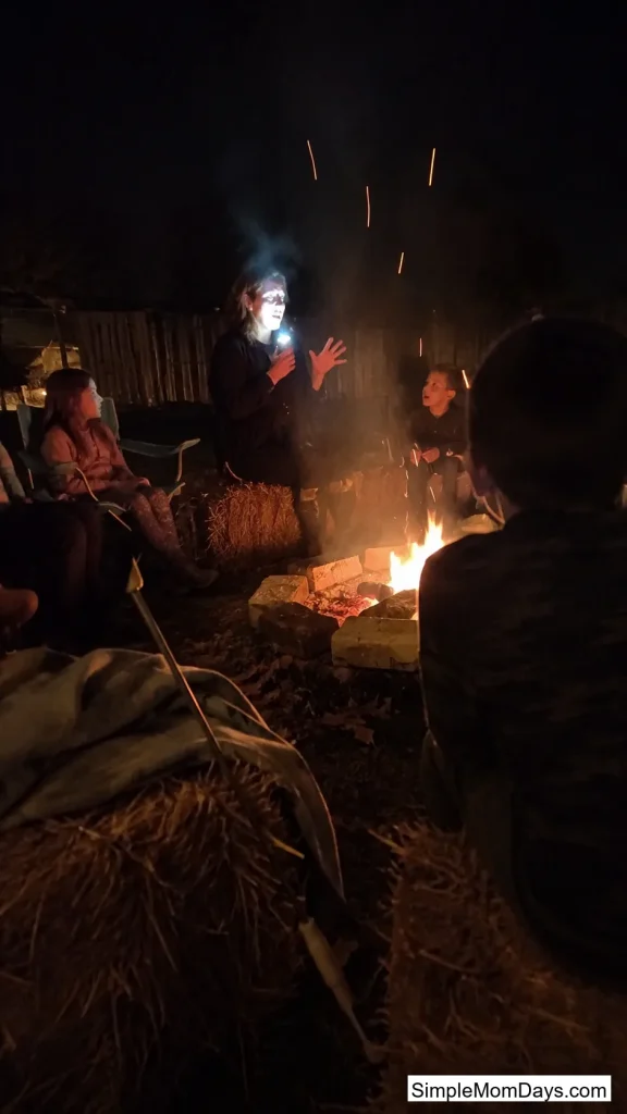 A Fire Pit Ghost Story Circle