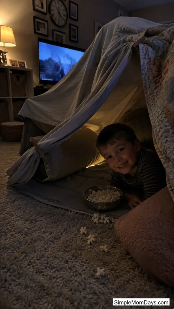 A Gentle Movie and Blanket Fort Night