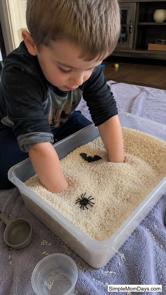 A Halloween Sensory Bin