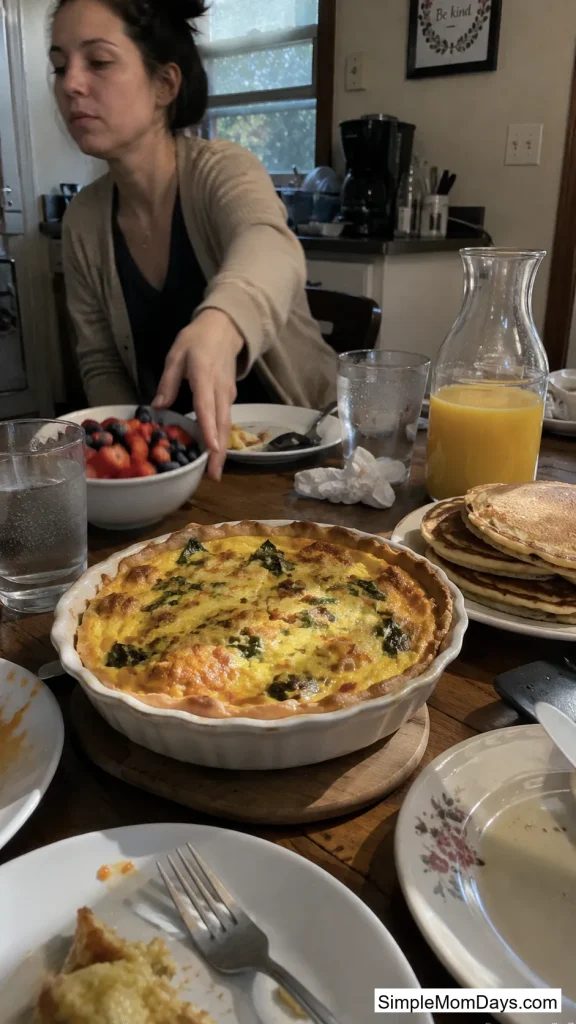 A home-cooked brunch instead of a catered party