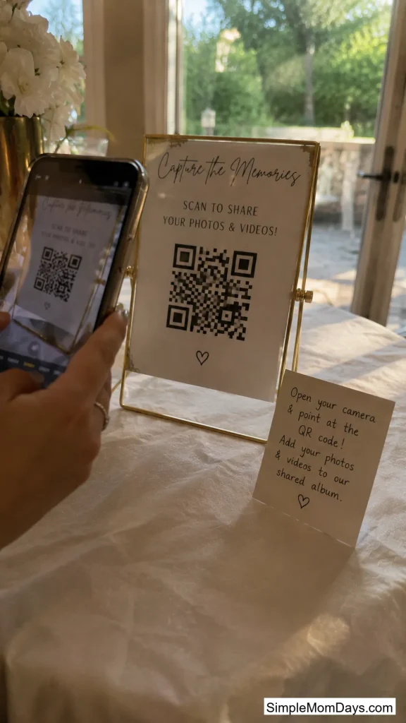A QR Code Memory Wall