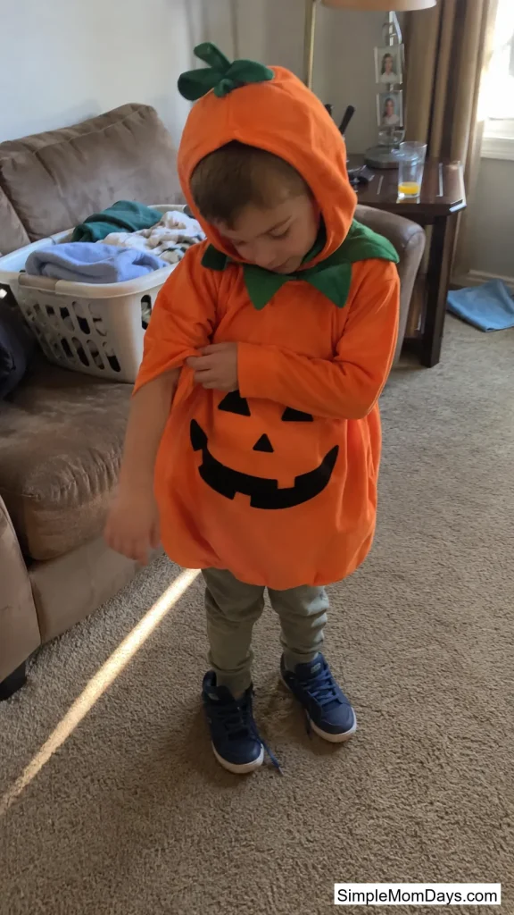 A Trial-Run Costume Day