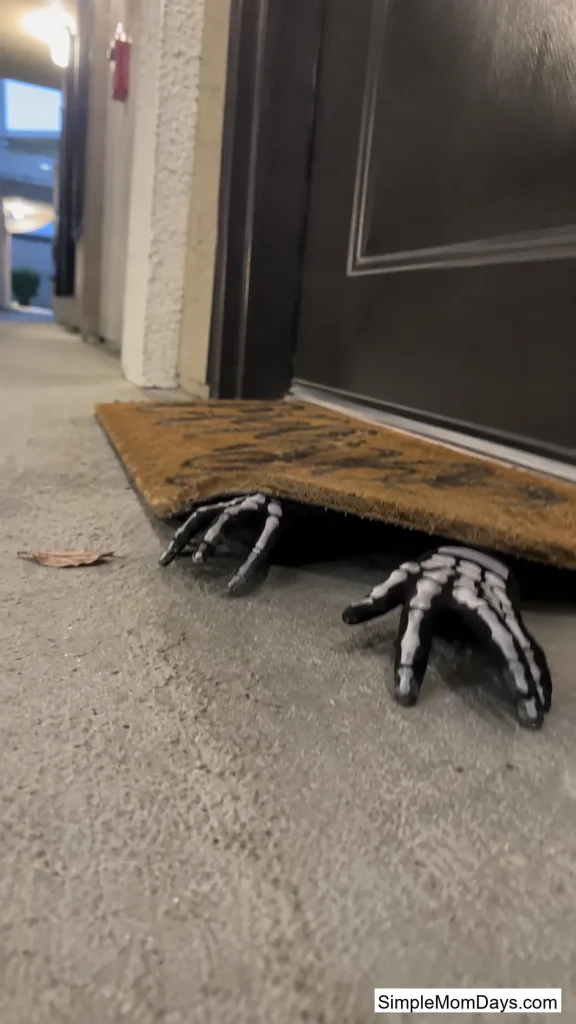 Add One Unsettling Detail at Foot Level