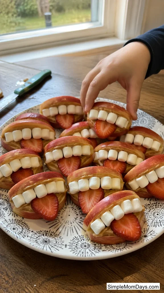 Apple Slice Monster Mouths