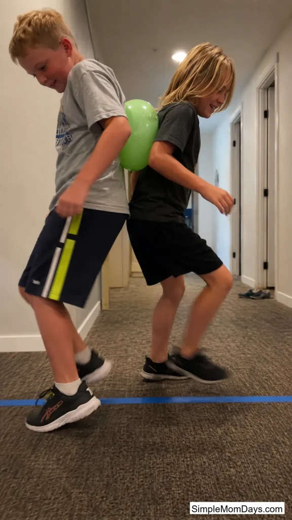 Back-to-Back Balloon Race
