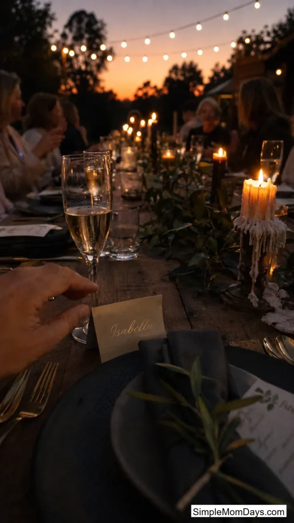 Backyard Whodunit Dinner