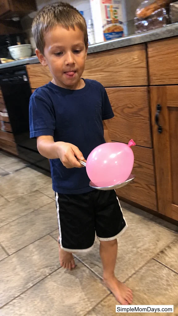 Balloon and Spoon Walk