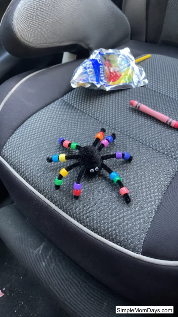 Beaded Pipe-Cleaner Spider