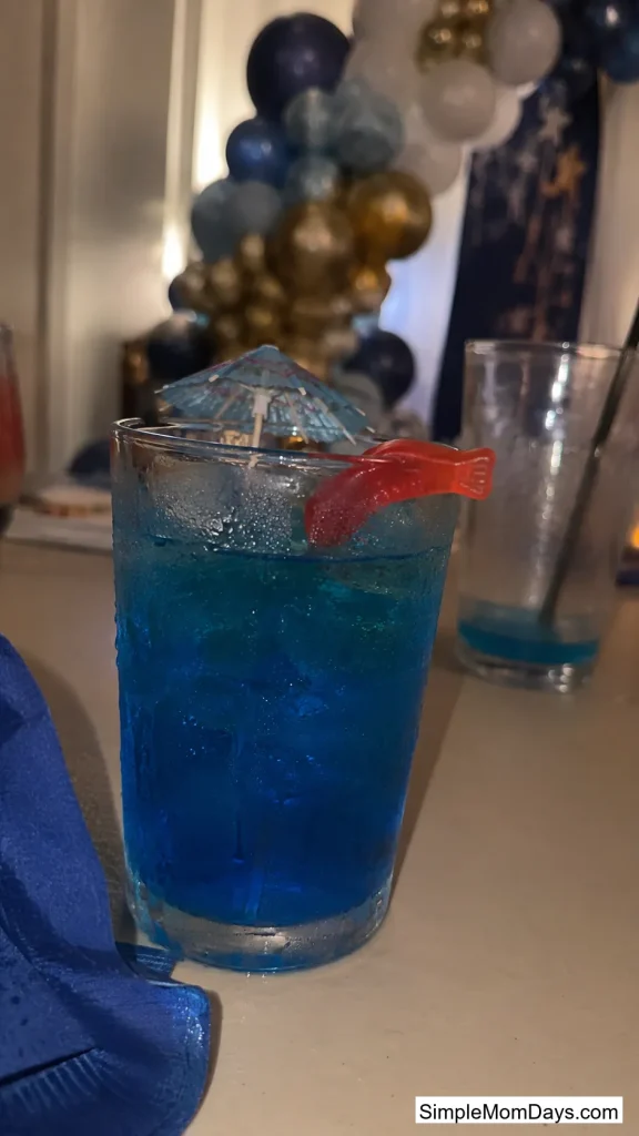 Blue Lagoon Mocktail
