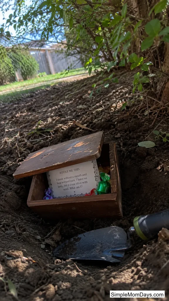 Buried Treasure Box Mystery Hunt