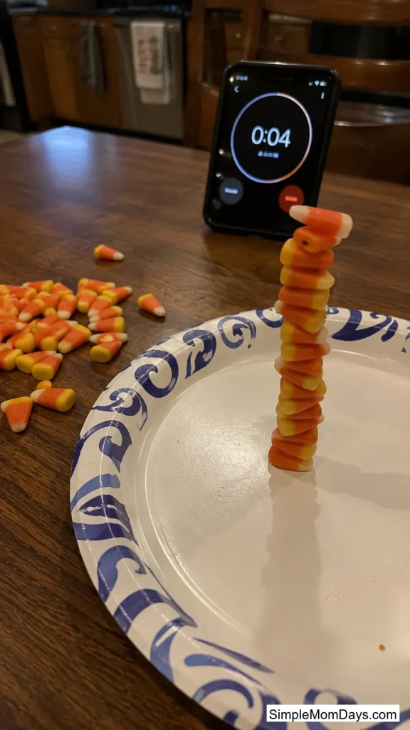 Candy Corn Stacking Sprint