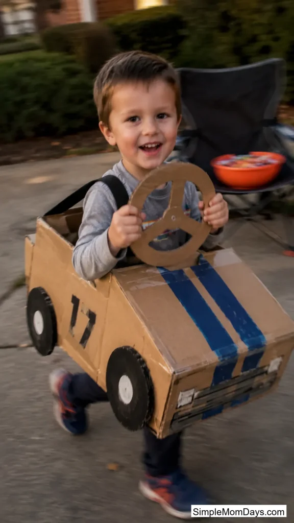 Cardboard Race Car