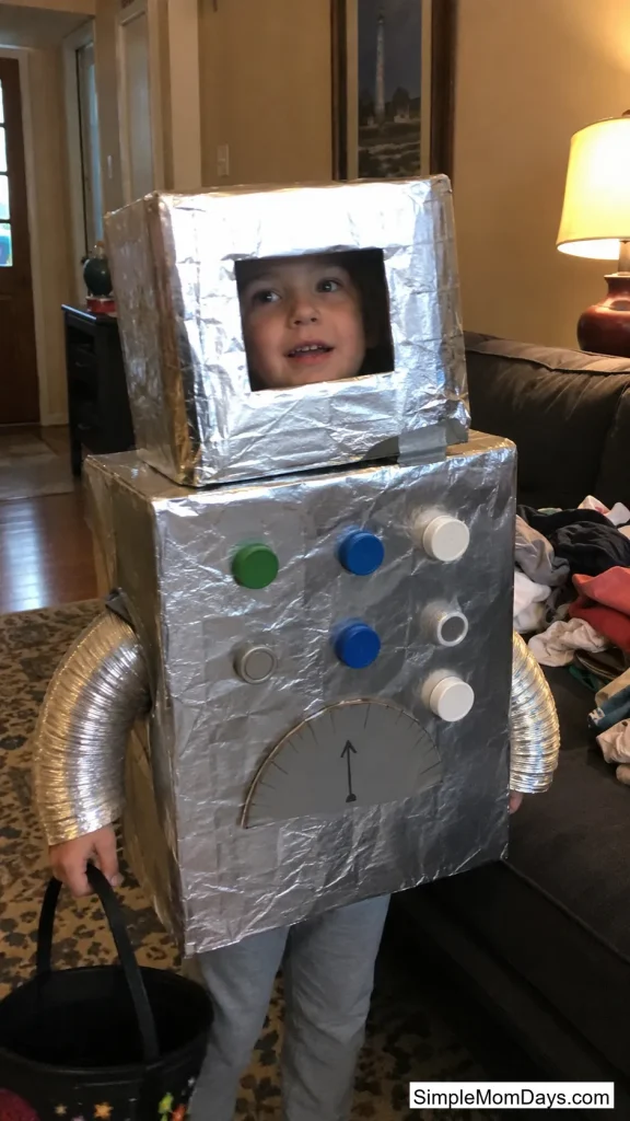 Cardboard Robot
