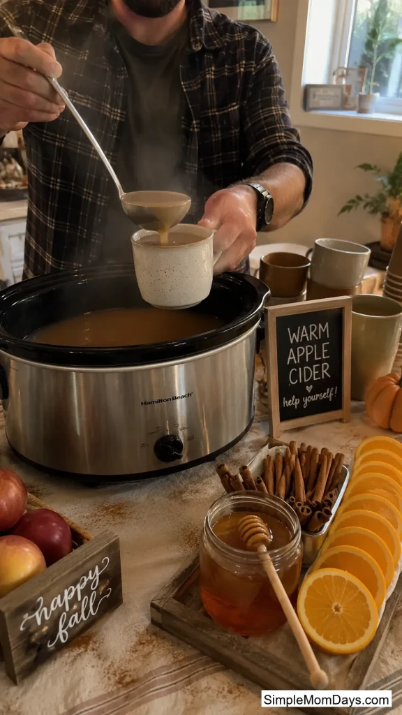 Cider and Cinnamon Bar