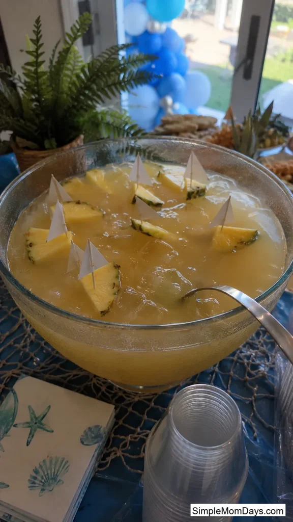 Coconut Pineapple Wave Punch