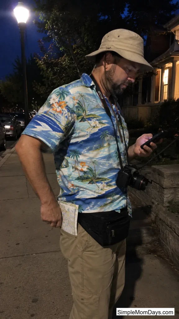 Confused Tourist