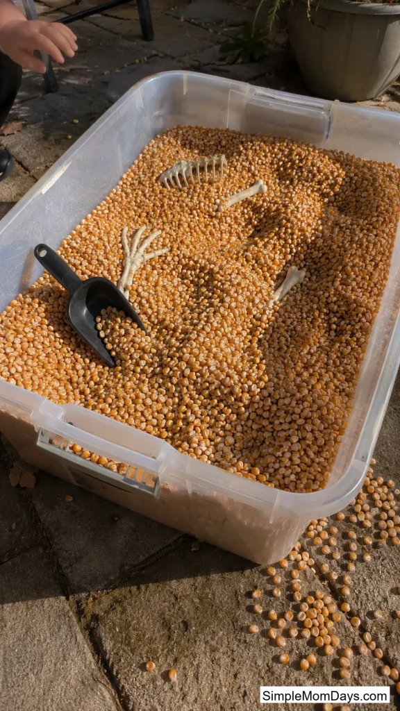 Corn Kernel Sandbox Dig