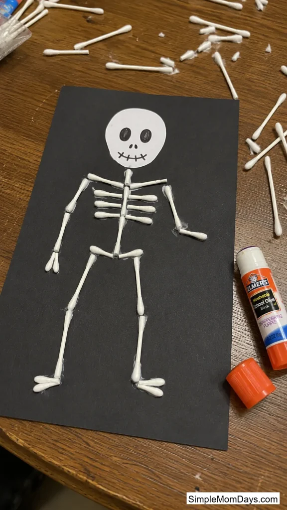 Cotton Swab Skeleton