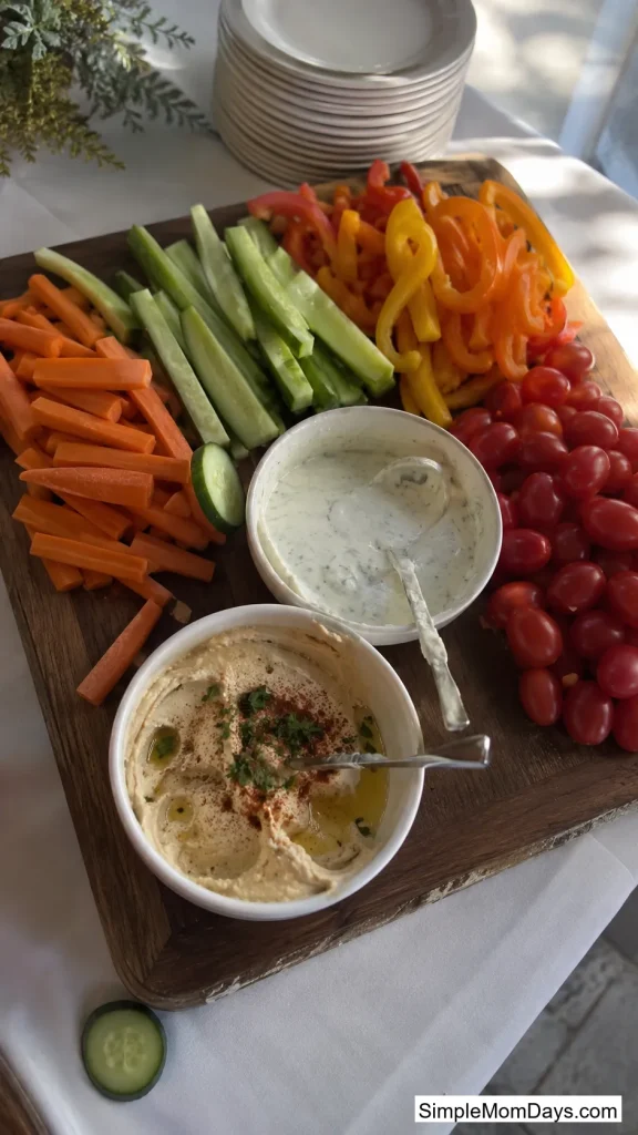 Crudité & Dip Board