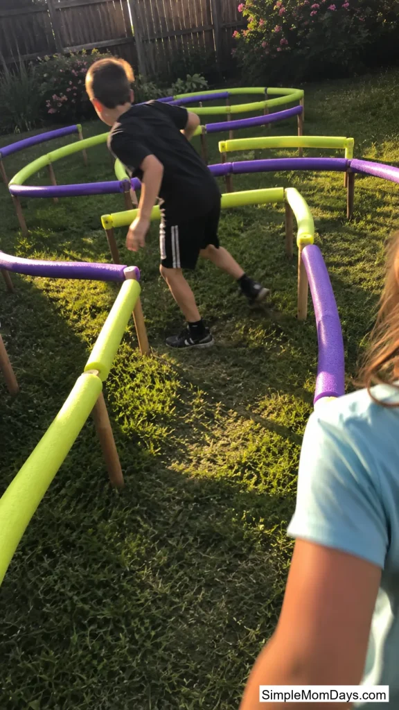 DIY Mini Corn Maze