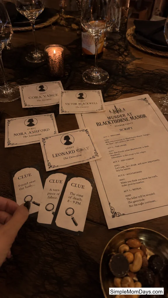 DIY Murder Mystery Kit