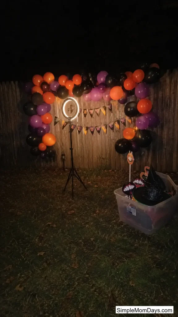 DIY Photo Backdrop With a Ring Light