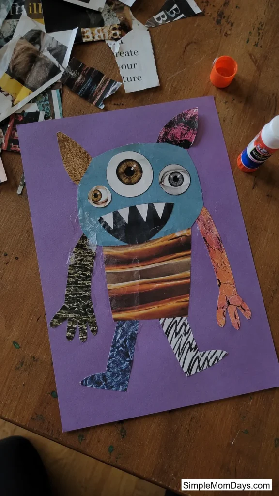 Design-Your-Own Monster Collage