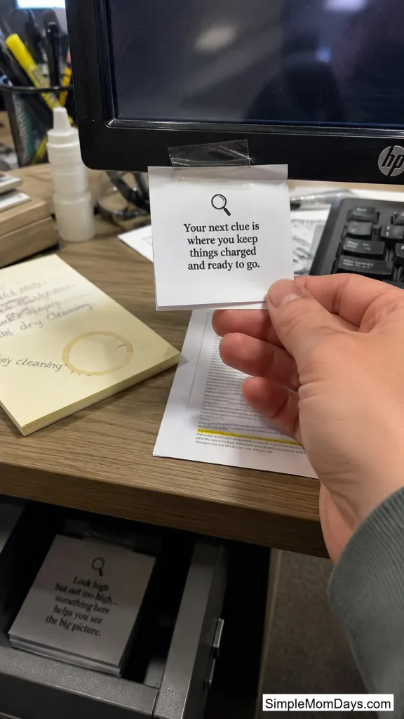 Desk-to-Desk Riddle Hunt