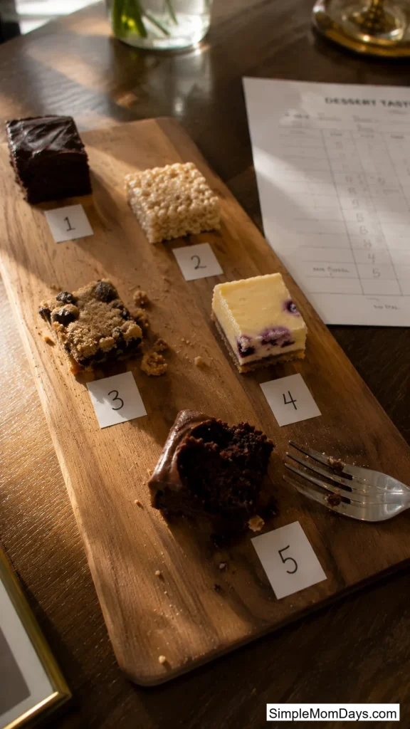 Dessert Blind Taste Test