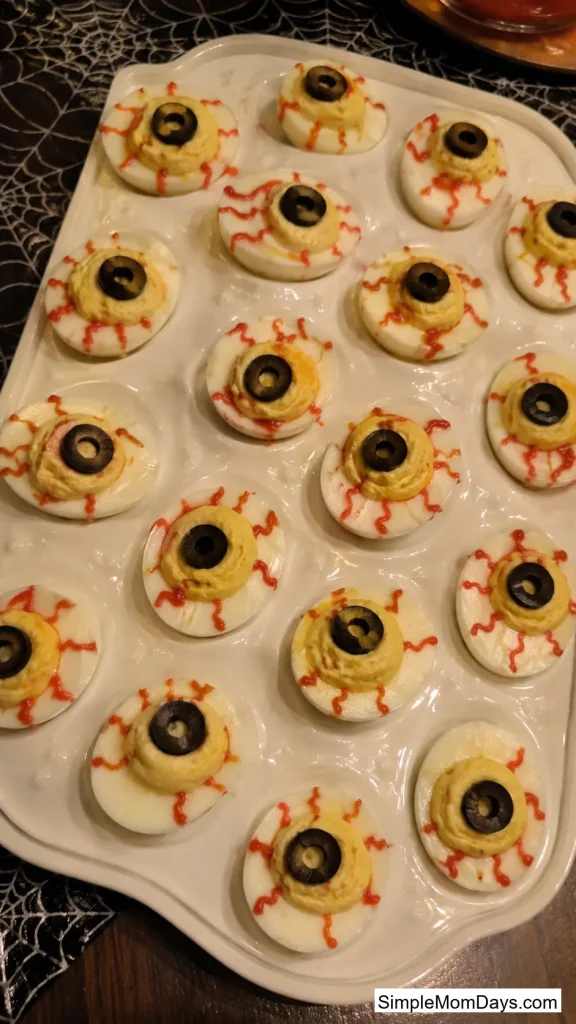 Deviled Egg Eyeballs