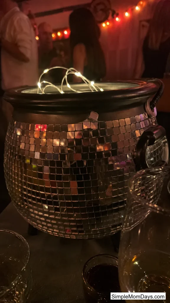 Disco Ball Cauldron