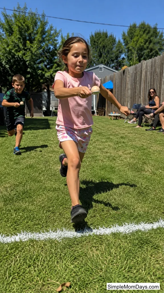 Egg-and-Spoon Relay