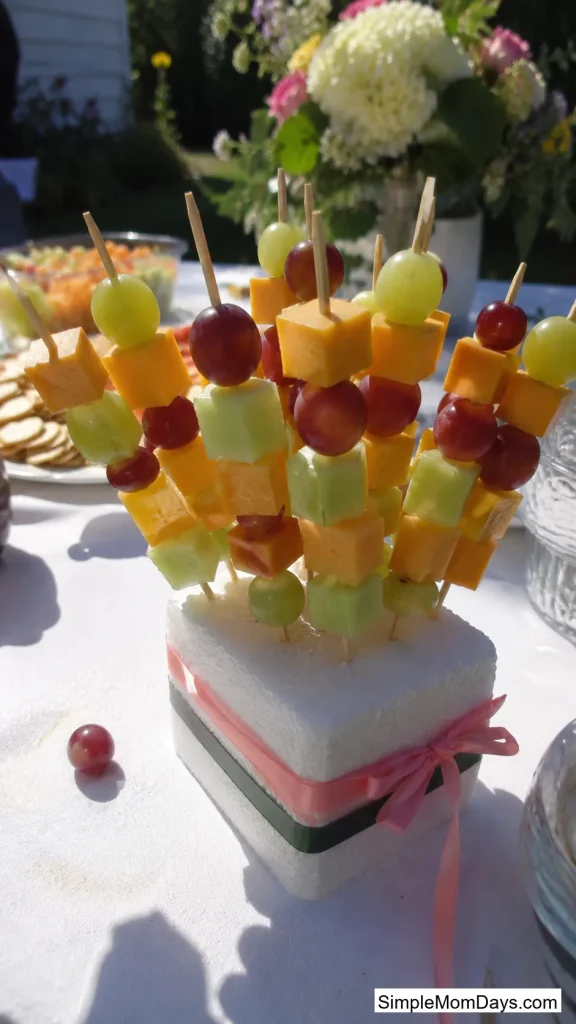 Fruit & Cheese Skewer Board