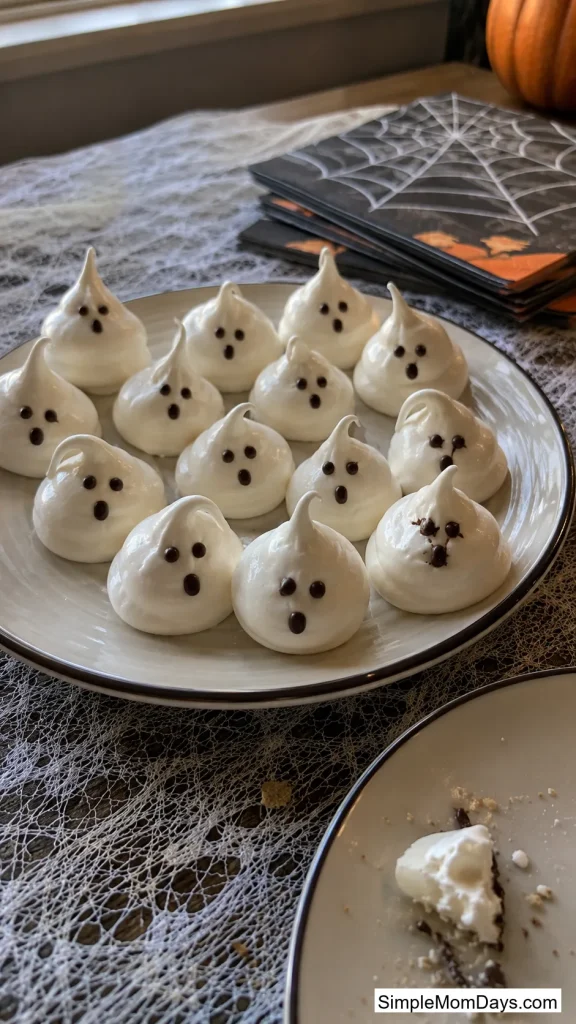 Ghost Meringue Kisses