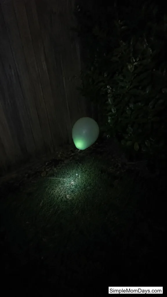 Glow-Stick Ghost Hunt