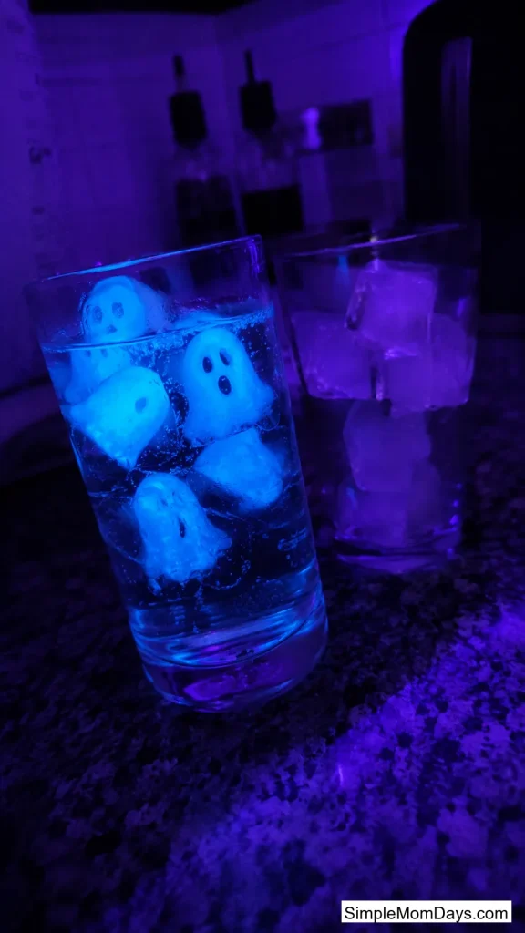 Glowing Tonic Water Ghosts