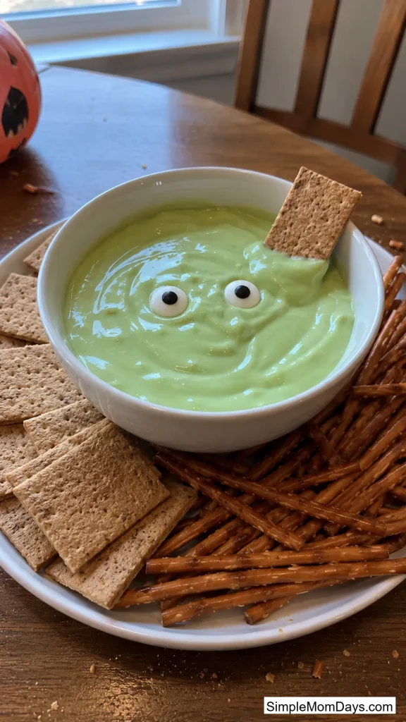 Green Slime Pudding Dip